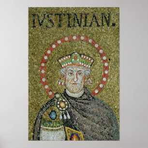 Poster Le visage de Justinian