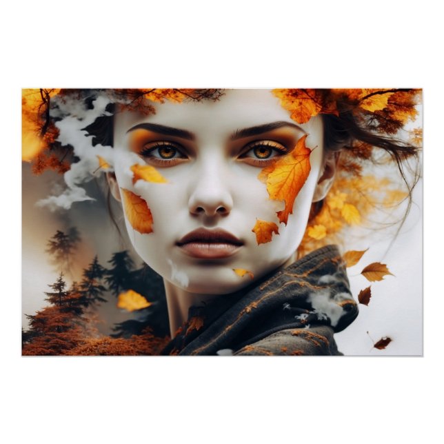 Poster Le Visage de l'automne (Devant)