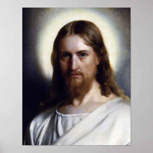 POSTER LE VISAGE SAINT DE JÉSUS (Devant)