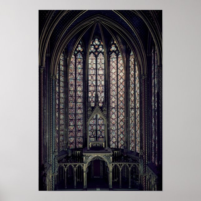 Poster Le vitrail (Devant)