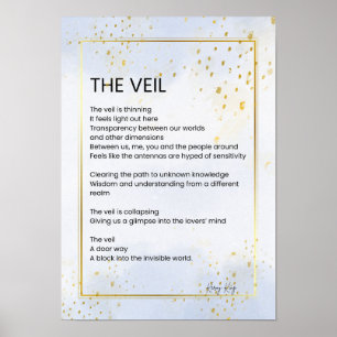 Poster Le Voile - Éveiller la poésie de l'autonomisation