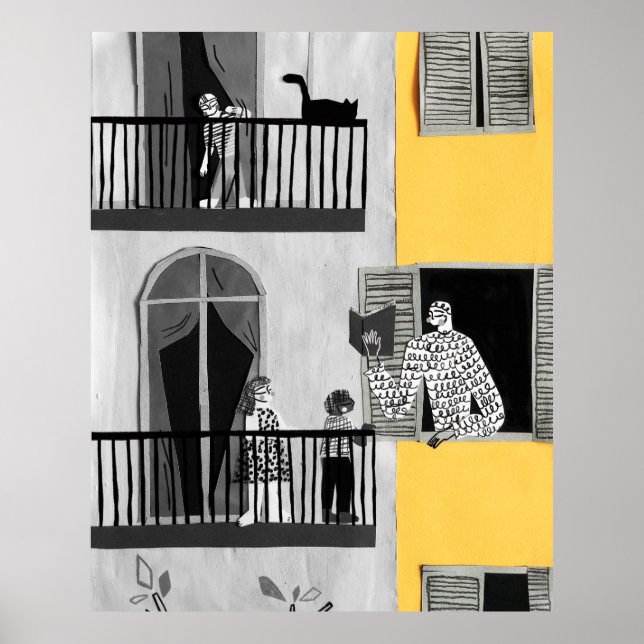 POSTER LE VOISIN (Devant)