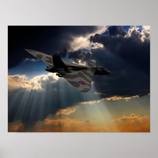 Poster Le vol final XH558 (Devant)