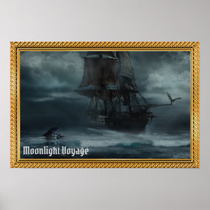 Poster Le Voyage au Clair de Lune