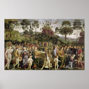 Poster Le voyage de Moïse, vers 1481-83