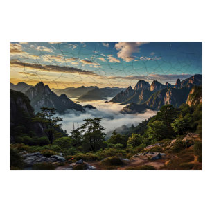 Poster Le Web sur les montagnes