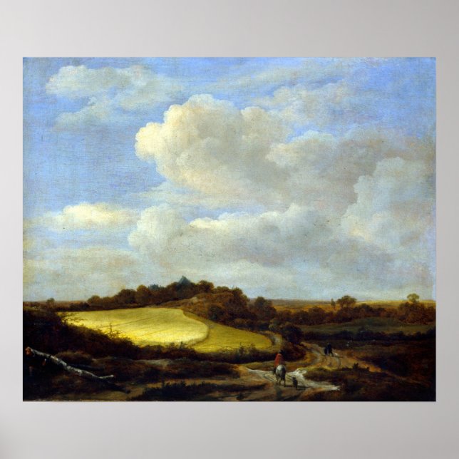 Poster Le Wheatfield (Devant)