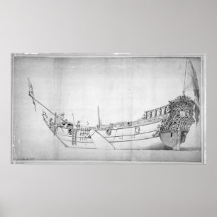 Poster Le yacht royal 'Mary