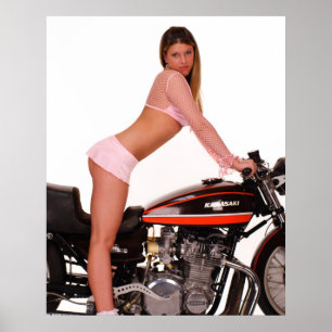 Poster Le Z1 avec Model Cassie de "The Thing"