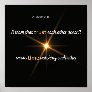 Poster Leadership