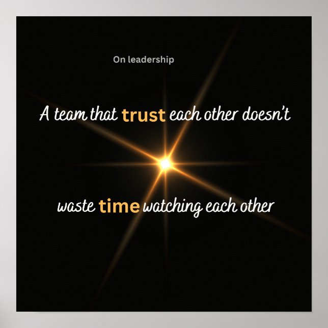 Poster Leadership (Devant)