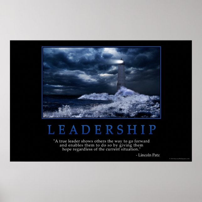 Poster Leadership (Devant)