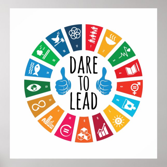 Poster Leadership : Oser Diriger L'Affiche (Devant)