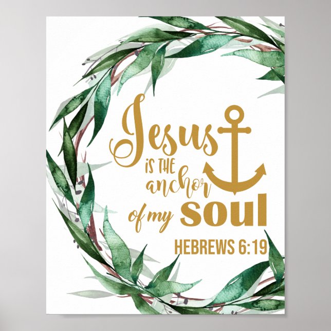 Poster Leafy Christian/Bible (Devant)