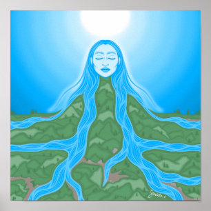 Poster L'eau est la vie