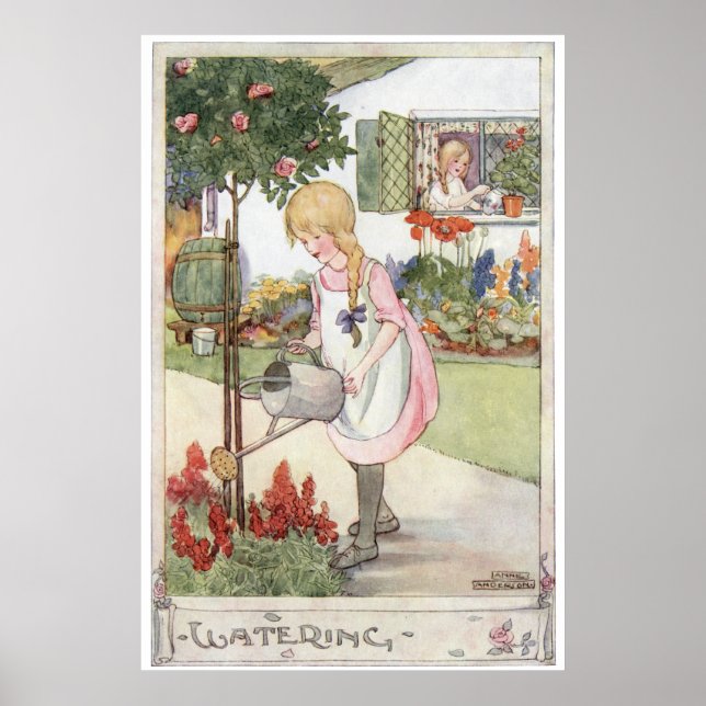 Poster L'eau par Anne Anderson (Devant)
