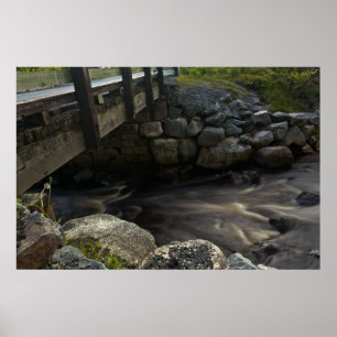 Poster L'eau sous le pont