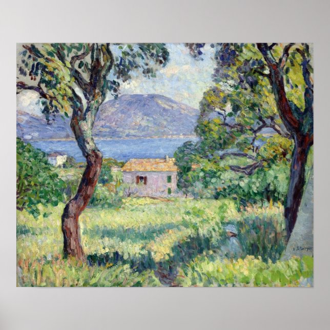 Poster Lebasque - Vue D'Esterel 1907 (Devant)