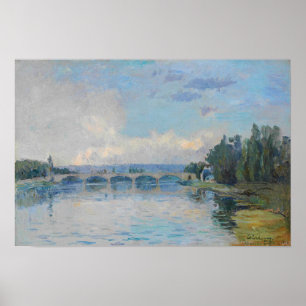 Poster Lebourg - Le pont de la Maison Laffittes