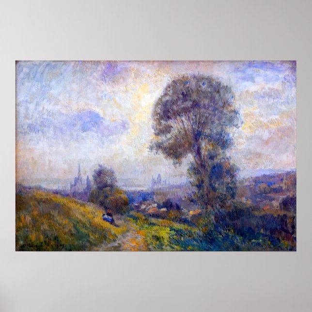 Poster Lebourg - Mont Gargan Rouen (Devant)