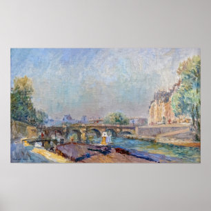 Poster Lebourg - Pont Neuf Et La Seine 1905