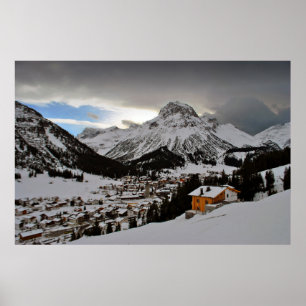 Poster Lech am Arlberg Alpes autrichiennes Autriche Photo