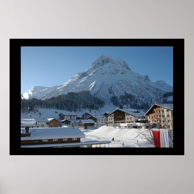 Poster Lech, Autriche (Devant)