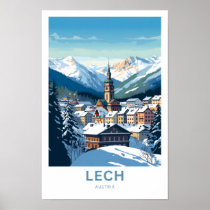 Poster Lech Autriche Imprimer