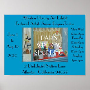 POSTER LÈCHE-VITRINES DE PARIS