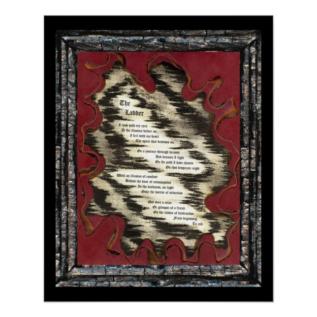 Poster L'échelle (Devant)