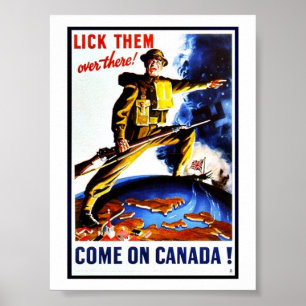 Poster Léchez-les là-bas