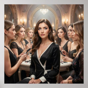 Poster L'Éclat de l'Heure Dorée de la Muse Balkan
