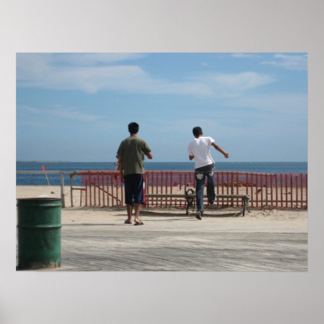 Poster L'école est dehors pour l'été (Devant)