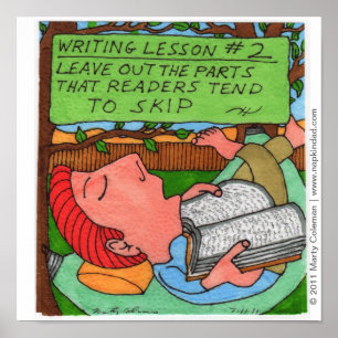 Poster Leçon #2 d'écriture