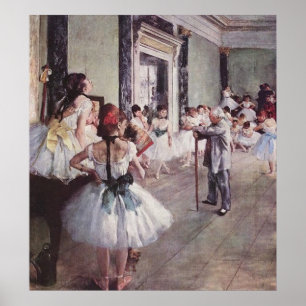 Poster Leçon de ballet Edgar Degas