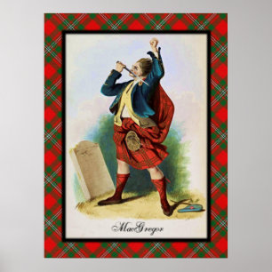 Poster L'écossais de MacGregor de clan rêve l'affiche
