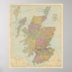 Poster L'Ecosse composée