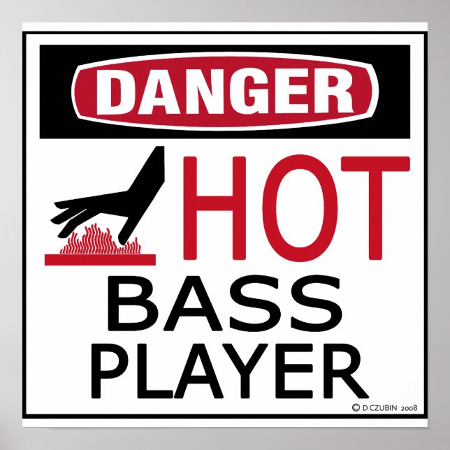 Poster Lecteur Bass Hot (Devant)
