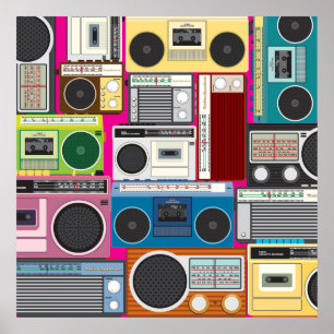 Poster Lecteur de cassettes