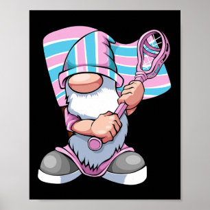 Poster Lecteur de crosse transgenre Lgbt-q Gnome Trans Pr