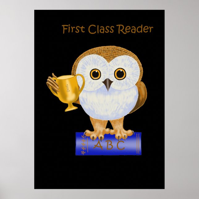 Poster Lecteur de première classe (Devant)