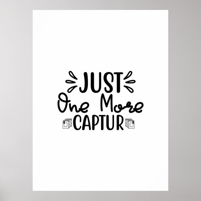 Poster Lecture Art Juste Un Captur De Plus (Devant)