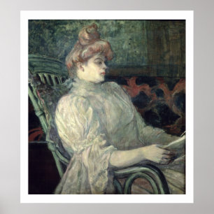 Poster Lecture de femme