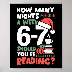 Poster Lecture drôle 67 Mème Prof d'anglais Noël Bo