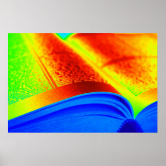 Poster lecture en couleur