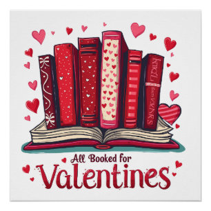 Poster Lecture romantique Vibes Cosy Valentine Cadeau