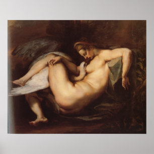 Poster Leda Et Le Cygne