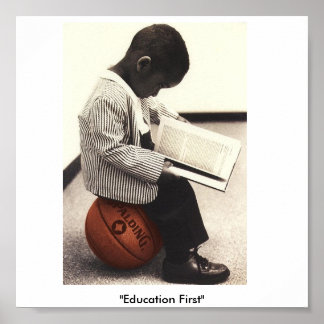 Poster "L'éducation d'abord"