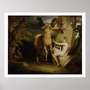 Poster L'éducation d'Achille, c.1772 (huile sur toile)