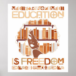 Poster L'éducation est liberté